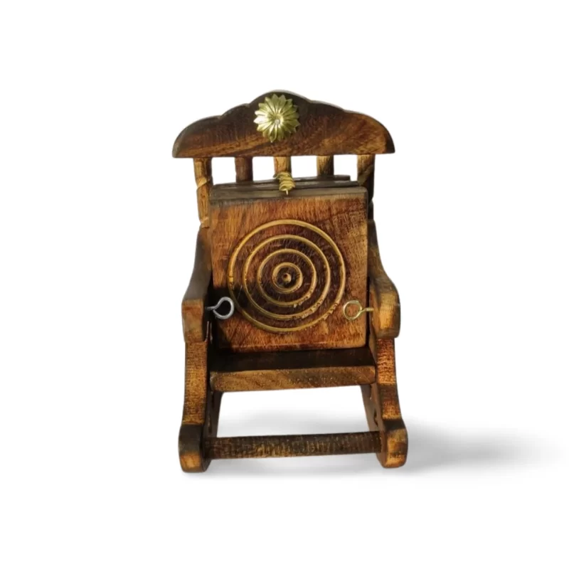 personalized wood chair