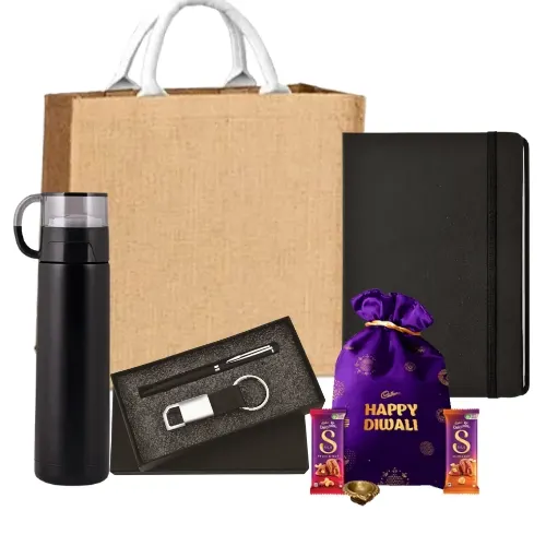"Premium Corporate Diwali Gift Set with dry fruits"