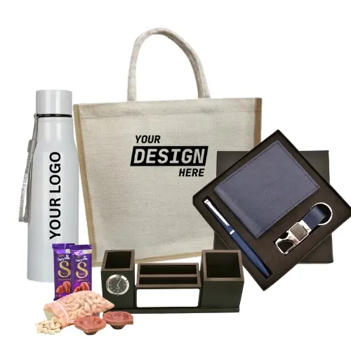 "Premium Corporate Diwali Gift Set with dry fruits"