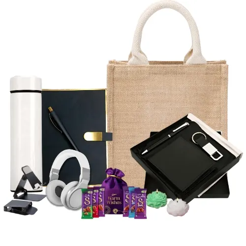 "Premium Corporate Diwali Gift Set with dry fruits"