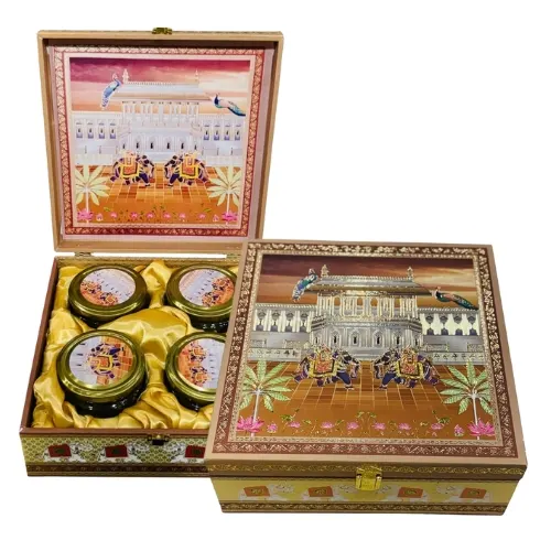 "Premium Corporate Diwali Gift Set with dry fruits"