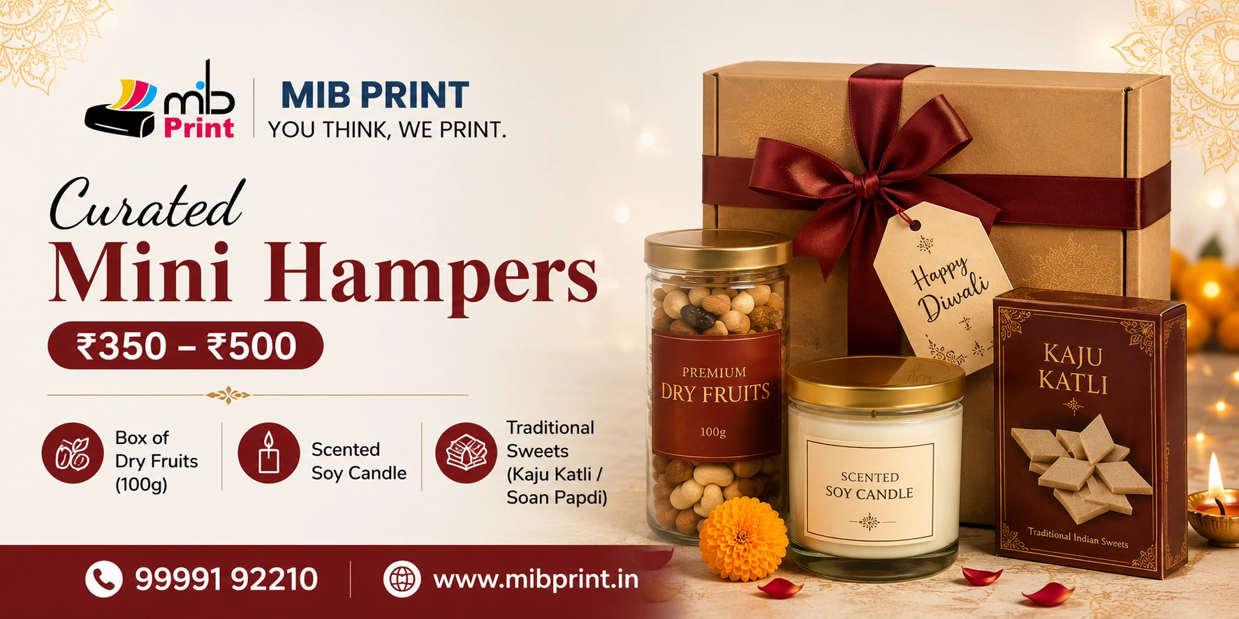 diwali gift hampers for corporate teams under ₹500