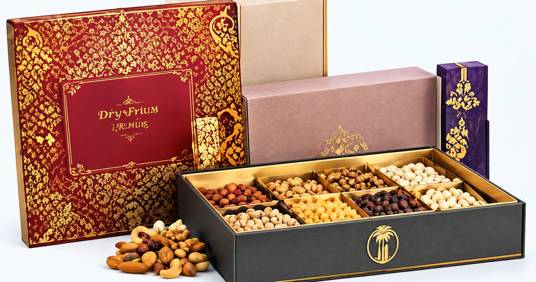 Premium dry fruit box for corporate Diwali gifting