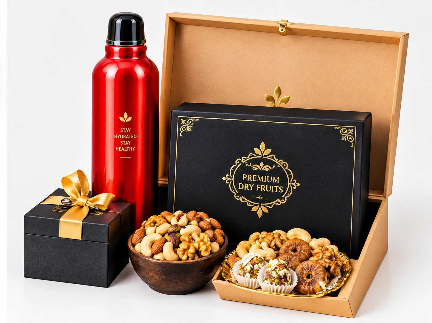 Customized Diwali hamper with company branding
